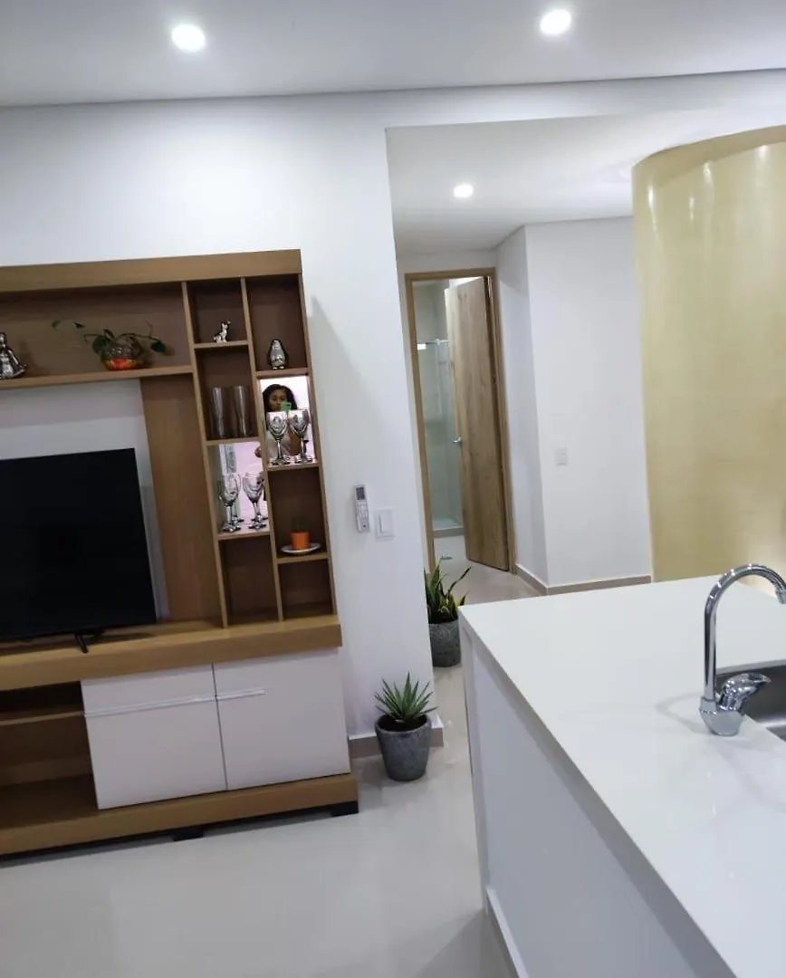 Espectacular Apartamento Con Vista Al Mar- Rodadero Puerto de Gaira Apartment