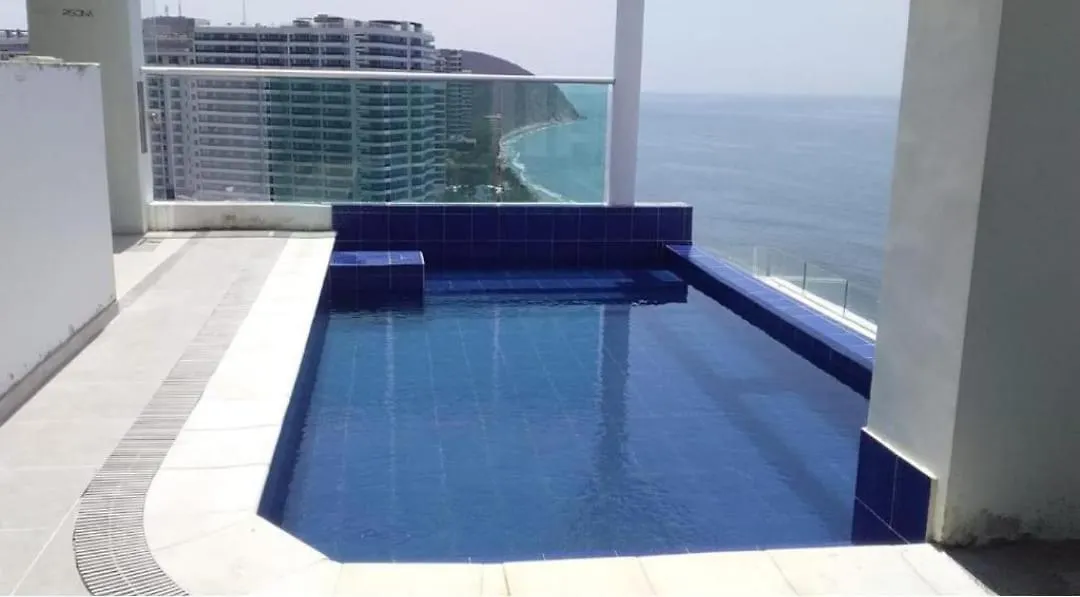 Espectacular Apartamento Con Vista Al Mar- Rodadero Puerto de Gaira